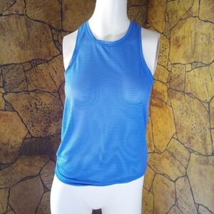 GAP Blue and Black Striped Top